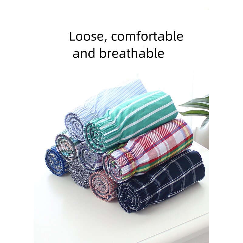 Home Shorts Supplier - OEM Men's Underwear Pure Cotton Loose