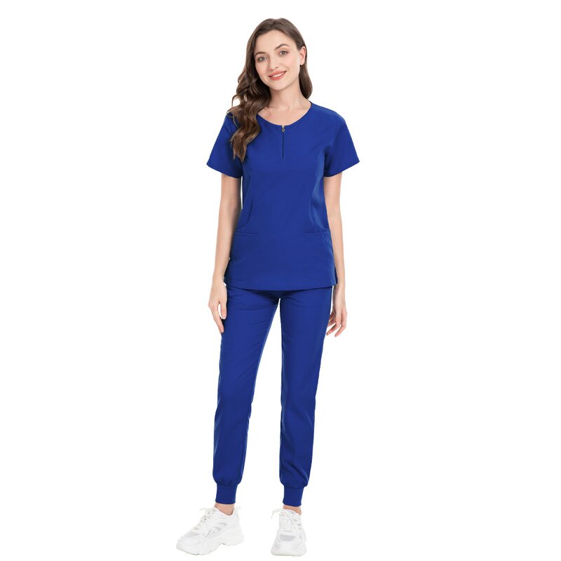 Women Scrubs Uniforms Factory - OEM Wholesale Elastic Custom Girls