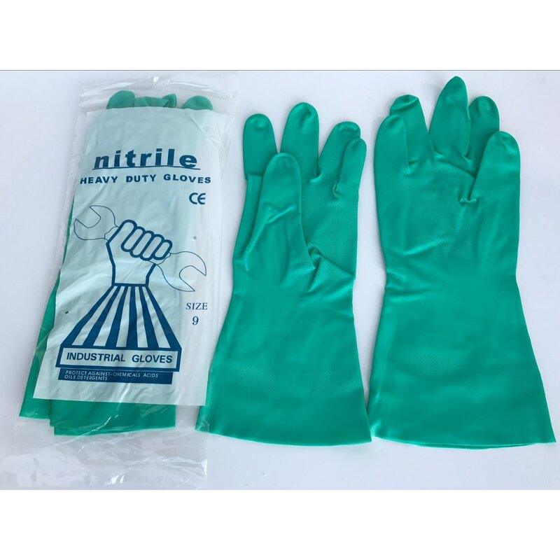 Chemical Protection Gloves Supplier - OEM Waterproof Nitrile-rubber