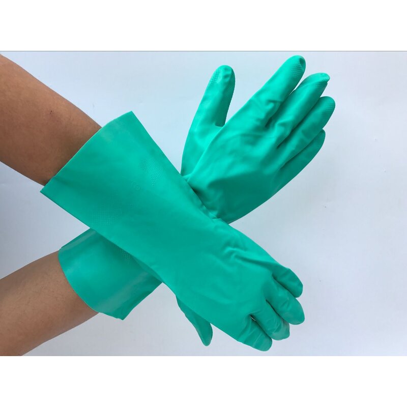 Chemical Protection Gloves Supplier - OEM Waterproof Nitrile-rubber