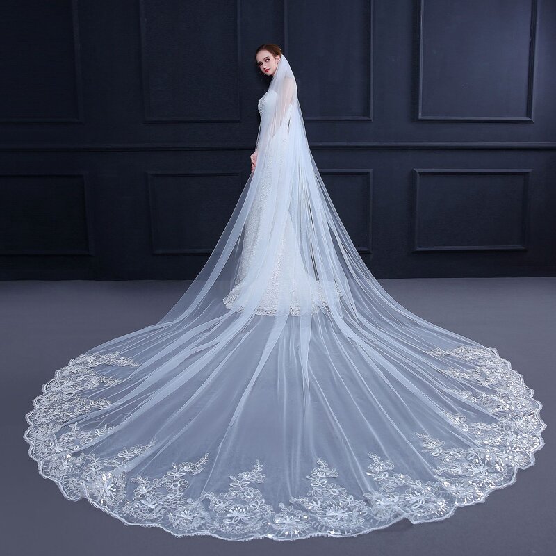Bridal Veil Manufacturer - OEM 2022 Wholesale Fashion Long Tail