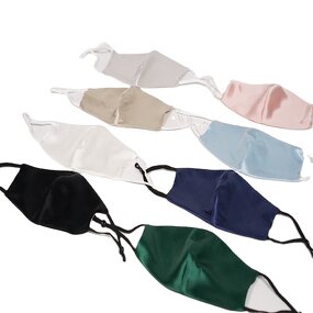 Silk Mask Factory - OEM Breathable 8 Colors Women Reusable