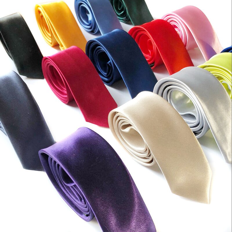 Men Ties Factory - OEM Wholesale Cheap High Quality Pure Color