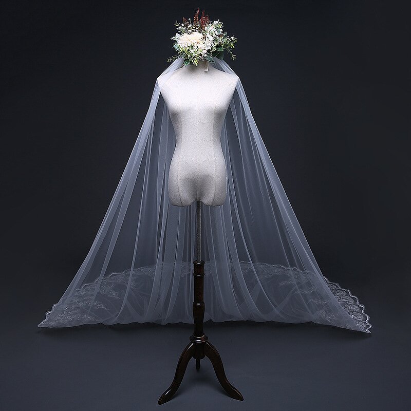 Bridal Veil Manufacturer - OEM 2022 Wholesale Fashion Long Tail