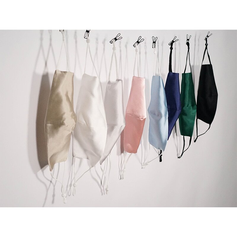 Silk Mask Factory - OEM Breathable 8 Colors Women Reusable