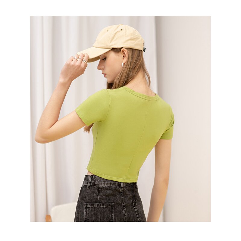 Women T Shirt Factory - OEM High Quality Elastic Oem Logo