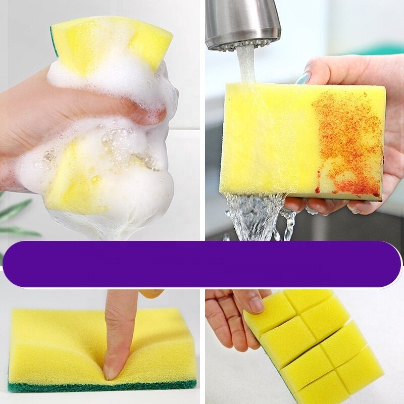 Dishwashing Sponge Supplier - OEM Wholesale Double Side Cleaning