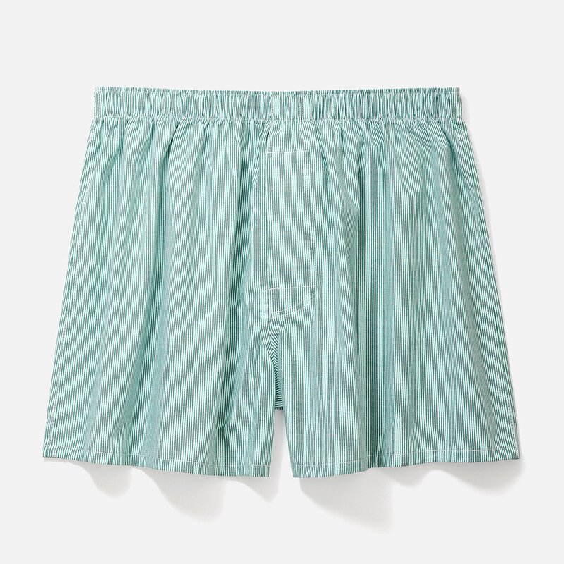 Men's Boxer Shorts Manufacturer - OEM Pure Cotton Woven Loose