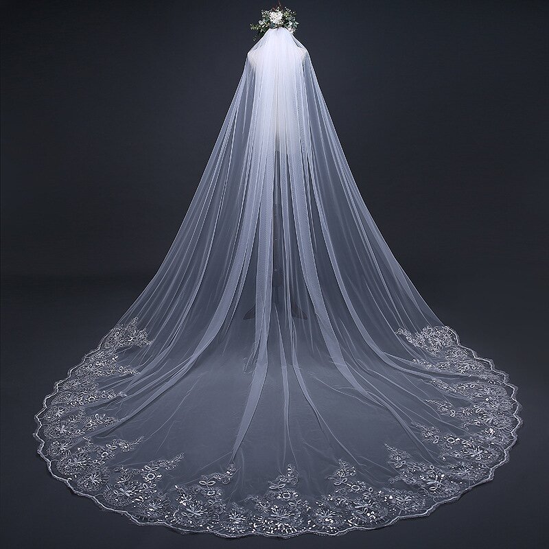 Bridal Veil Manufacturer - OEM 2022 Wholesale Fashion Long Tail