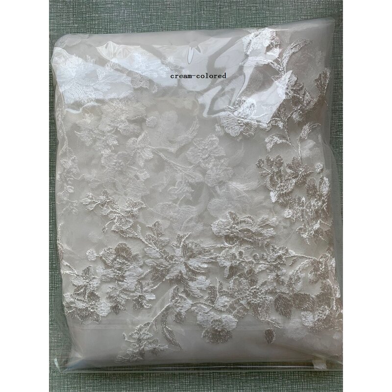 Trailing Wedding Veil Supplier - OEM EU Trailing Wedding Lace