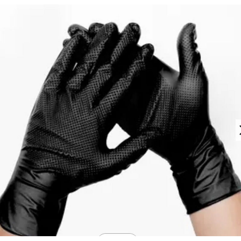 Diamond Texture Gloves Manufacturer - OEM 8 Mil Nitrile Industrial