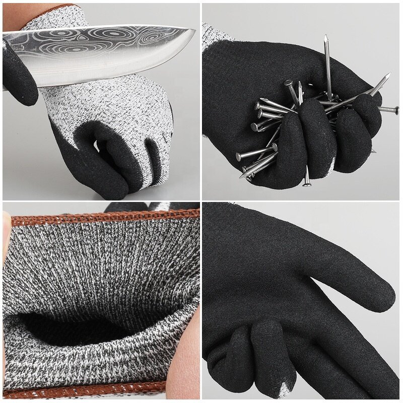 Cut Resistant Glove Manufacturer - OEM Wholesale HPPE Level 5 Anti