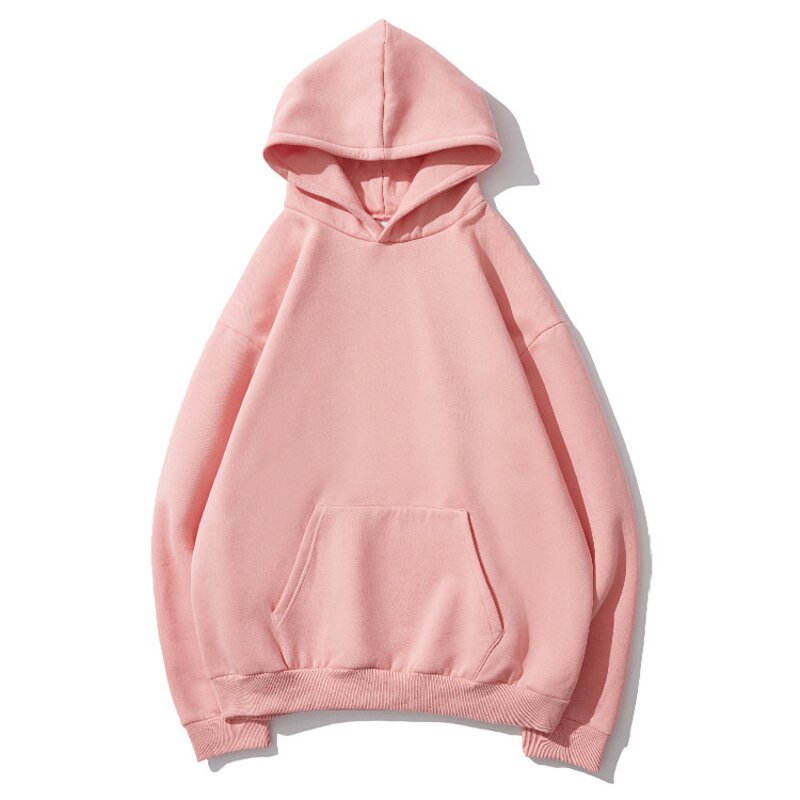 Solid Fleece Pullover Supplier - OEM Unisex Embroidery Warm Coat