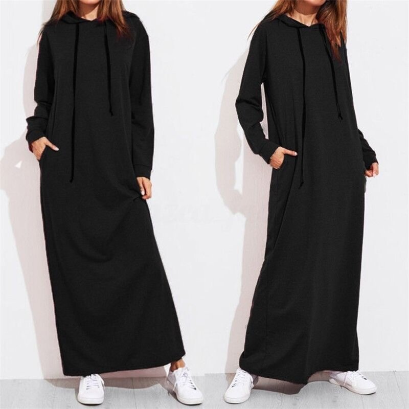Hoodie Long Dress Supplier - OEM 2020 Autumn Women's Long Dress