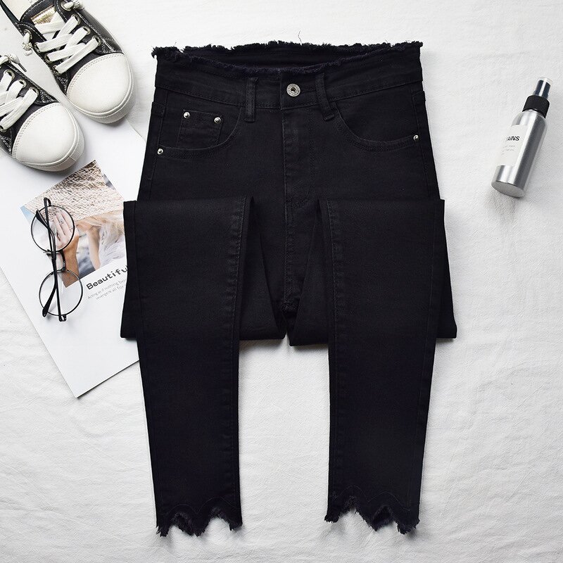 Women's Jeans Manufacturer - OEM Spring Autumn High Waist Denim