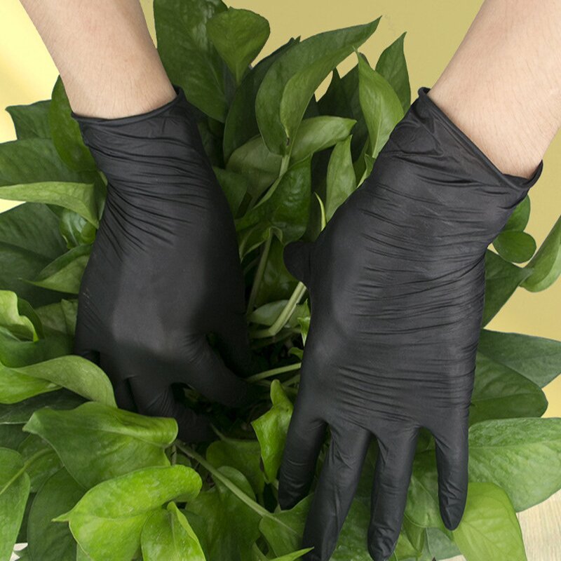 Nitrile Gloves Factory - OEM 9 Inch 4mil Barber Salon Gardening