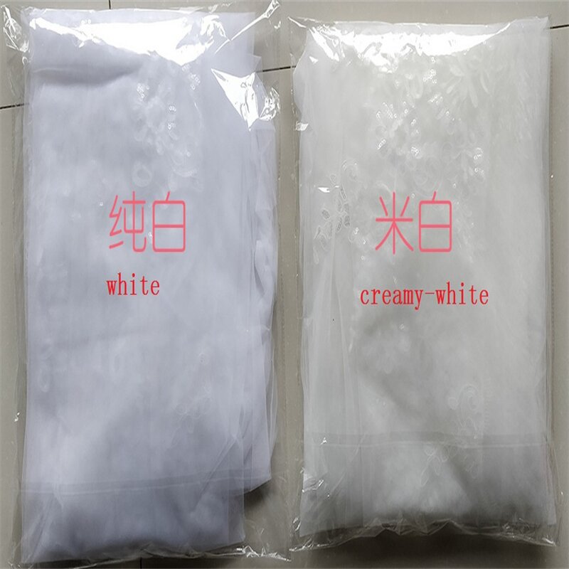 Sequins Lace Veil Factory - OEM EU Trailing Wedding Veil