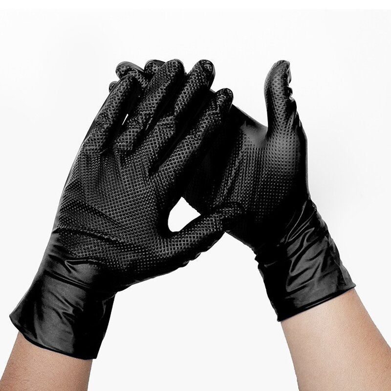 Diamond Nitrile Gloves Supplier - OEM 8 Mil Automobile Industrial