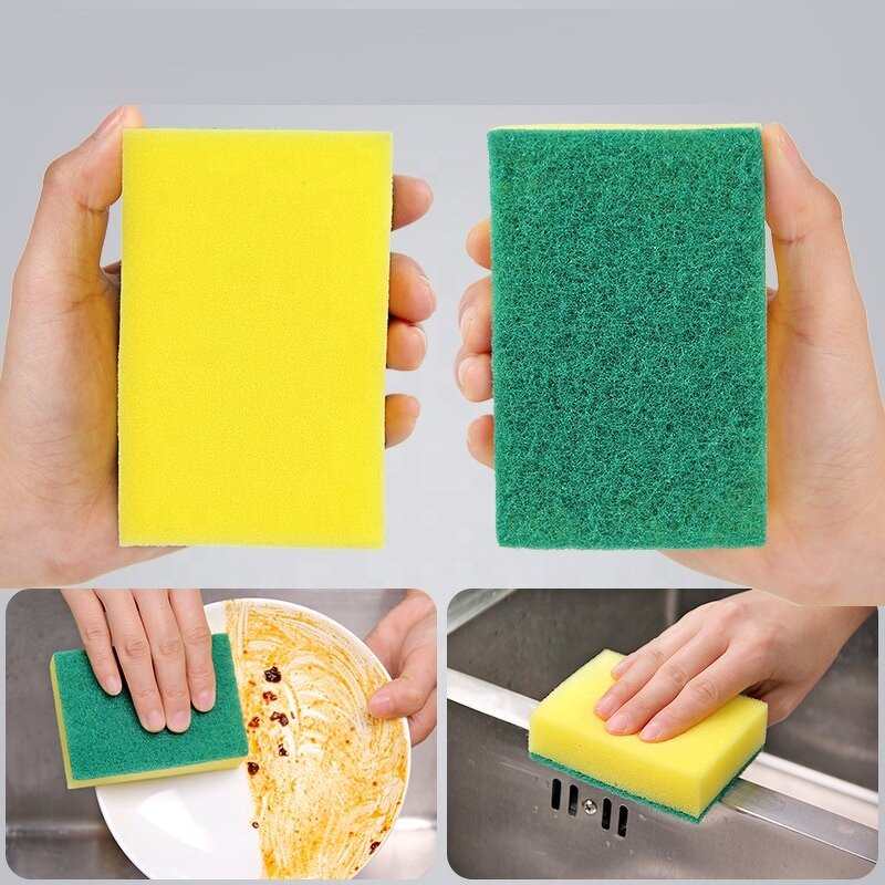 Dishwashing Sponge Supplier - OEM Wholesale Double Side Cleaning