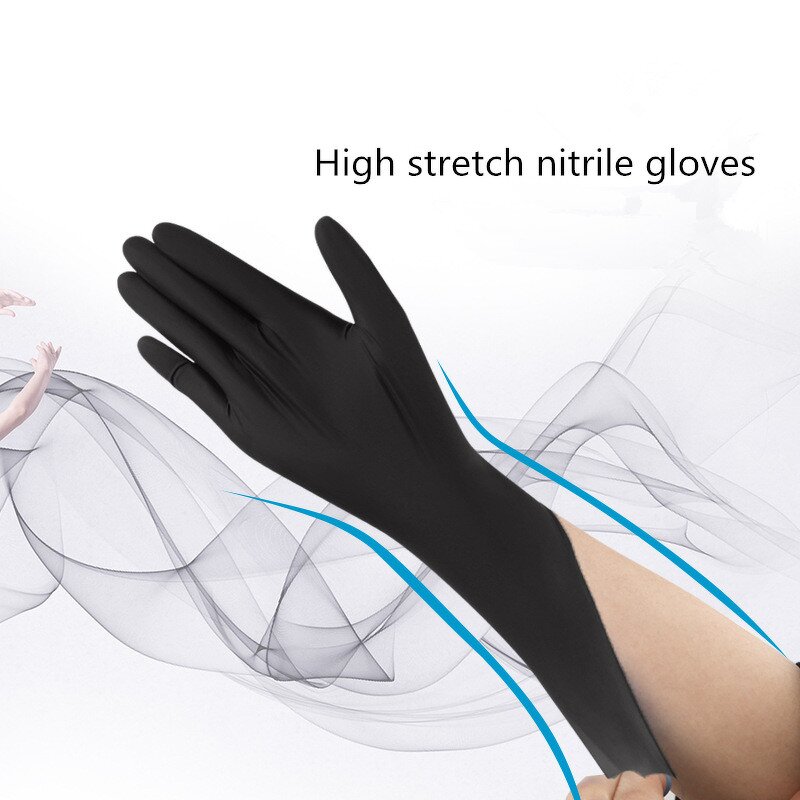 Nitrile Gloves Factory - OEM Food Grade 100 Pieces Nitrile