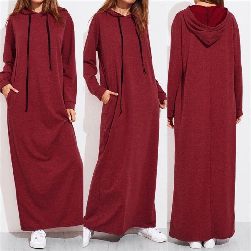 Hoodie Long Dress Supplier - OEM 2020 Autumn Women's Long Dress