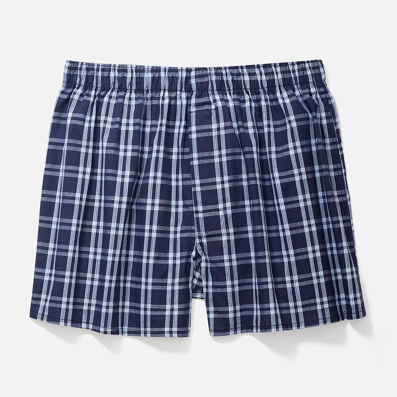 Men's Boxer Shorts Manufacturer - OEM Pure Cotton Woven Loose