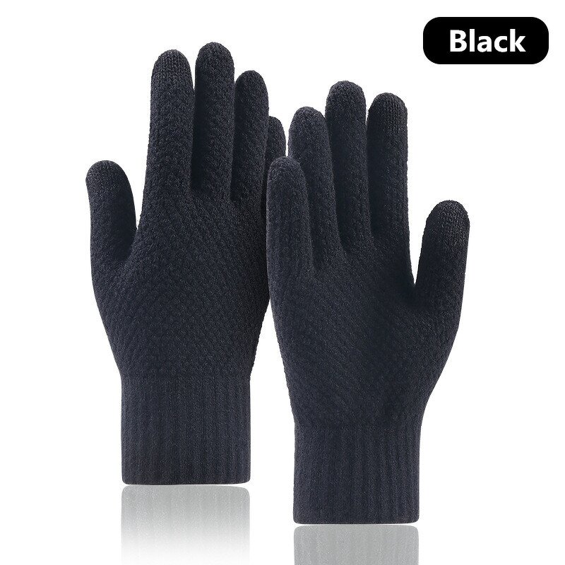 Touch Screen Gloves Manufacturer - OEM Thicken and Warm Knitted