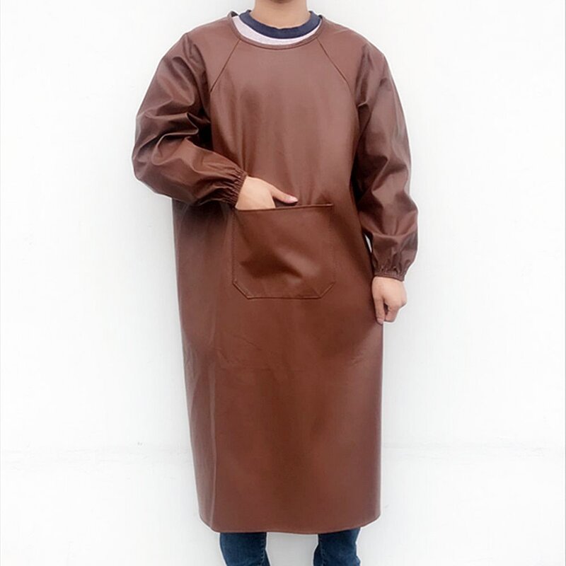 Leather Apron Factory - OEM Adult Leather Coveralls Waterproof
