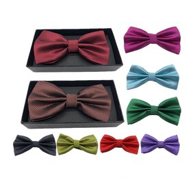 Solid Bowties Supplier - OEM Hot Selling Fashion Pure Color Cheap