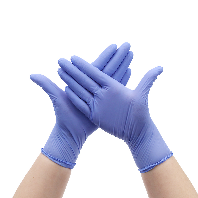 Nitrile Exam Gloves Factory - OEM Food Grade Black Bule White