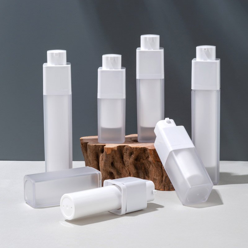 Square Airless Bottle Manufacturer - OEM New Design 15-50ml AS