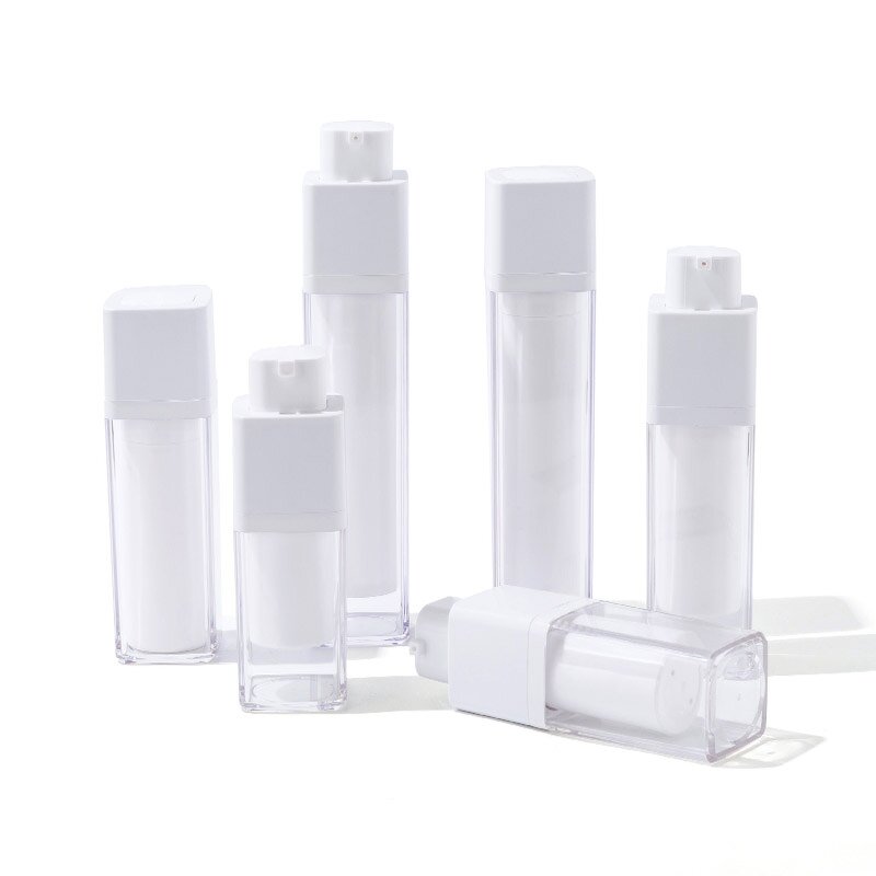 Plastic Airless Pump Bottle Factory - OEM 15-50ml Luxury Round