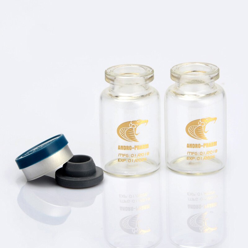 Amber Glass Vial Factory - OEM 2-10ml Tubular Sterile with Cap