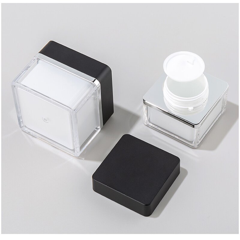 Round Cosmetic Jar Factory - OEM Custom 30-50g Wide Mouth