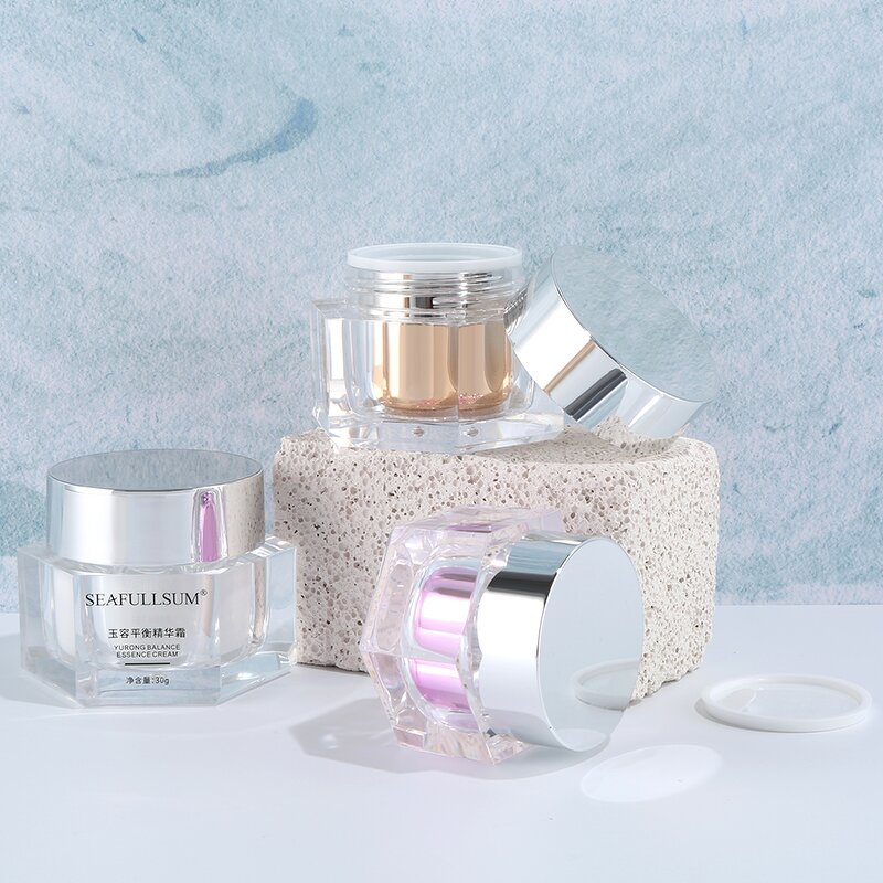 Wide Mouth Cream Jar Factory - OEM Custom 10-100g Acrylic