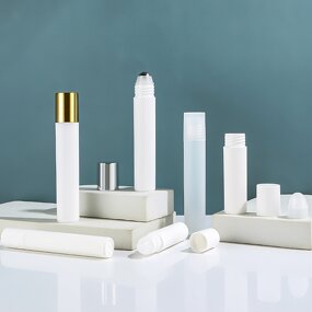 Glass Roller Ball Bottle Factory - OEM 50ml Blue Transparent PETG