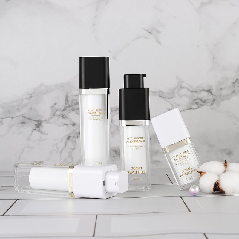 Acrylic Airless Bottle Manufacturer - OEM 10-120ml Cosmetics