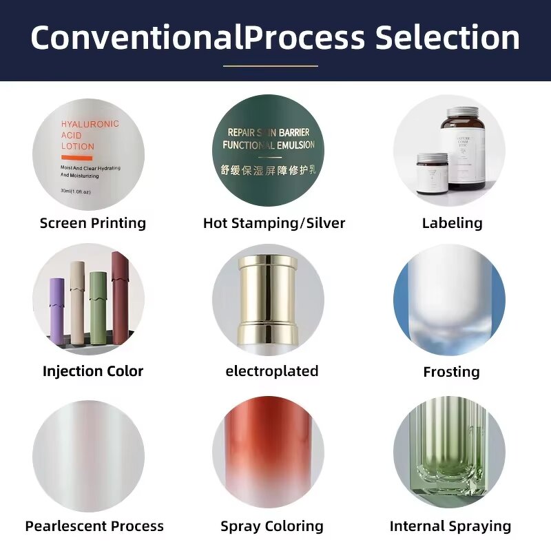 Cosmetic Pump Bottle Supplier - OEM 30-100ml Acrylic Airless Pump