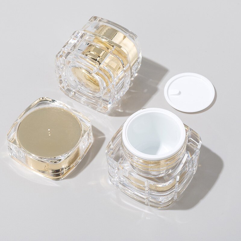 Round Cosmetic Jar Factory - OEM Custom 30-50g Wide Mouth