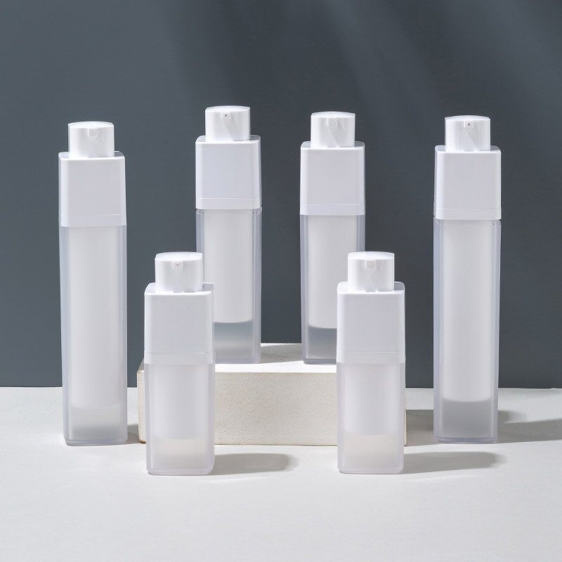 Square Airless Bottle Manufacturer - OEM New Design 15-50ml AS