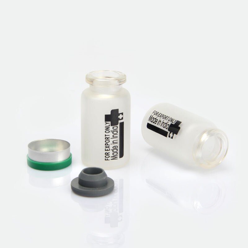 Clear Glass Vial Factory - OEM 5ml with Plastic-Aluminum Cap