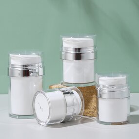 Double Wall Cream Jar Supplier - OEM Custom 30-50g Refillable