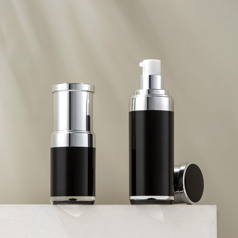 Black Airless Pump Bottle Manufacturer - OEM Bio-degradable Design