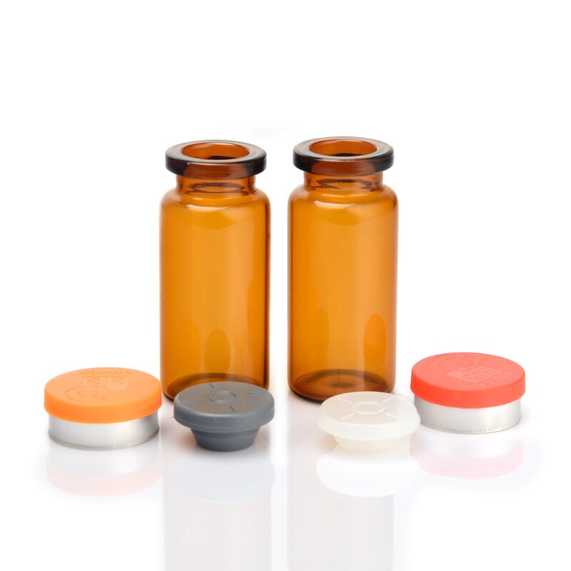 Brown Glass Vial Supplier - OEM 2-10ml Empty Screen Printing