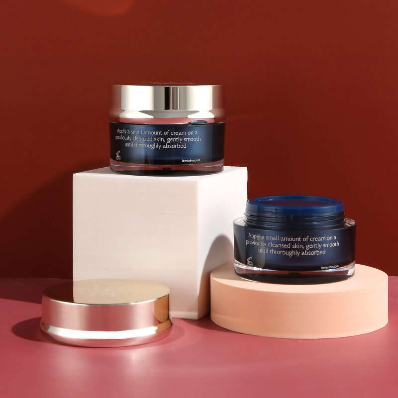 Acrylic Plastic Cream Jar Supplier - OEM Custom 30-50g Luxury