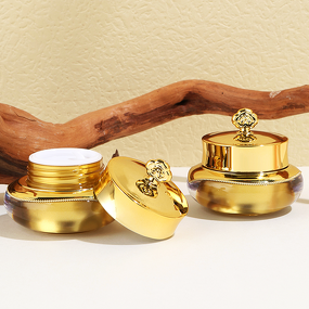 Press Airless Cream Jar Manufacturer - OEM New 15-100g Luxury