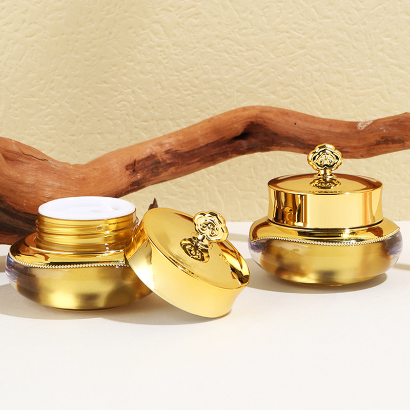 Press Airless Cream Jar Manufacturer - OEM New 15-100g Luxury