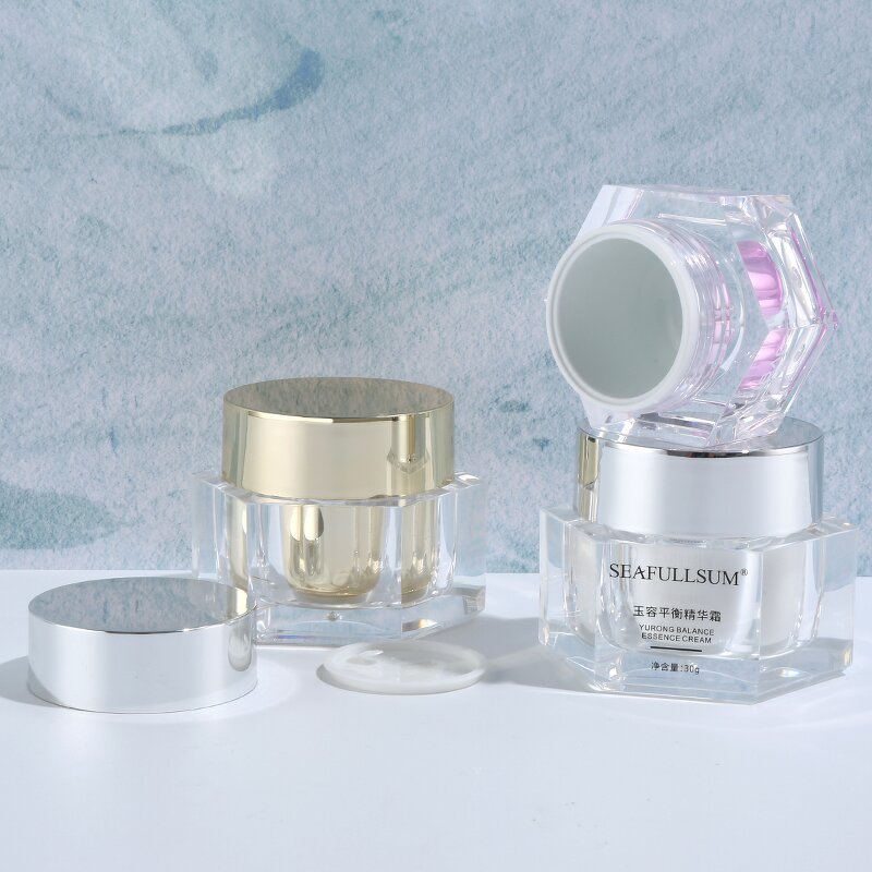 Double Wall Cream Jar Manufacturer - OEM Custom Printing 30-50g