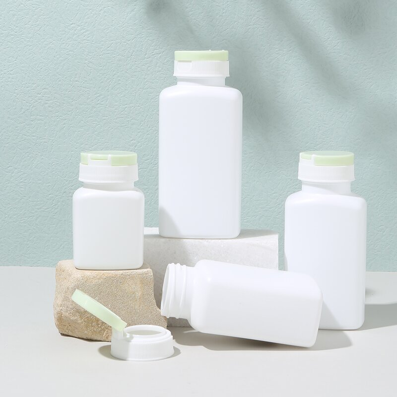 Capsule Supplement Bottle Factory - OEM 100-250ml Black Plastic