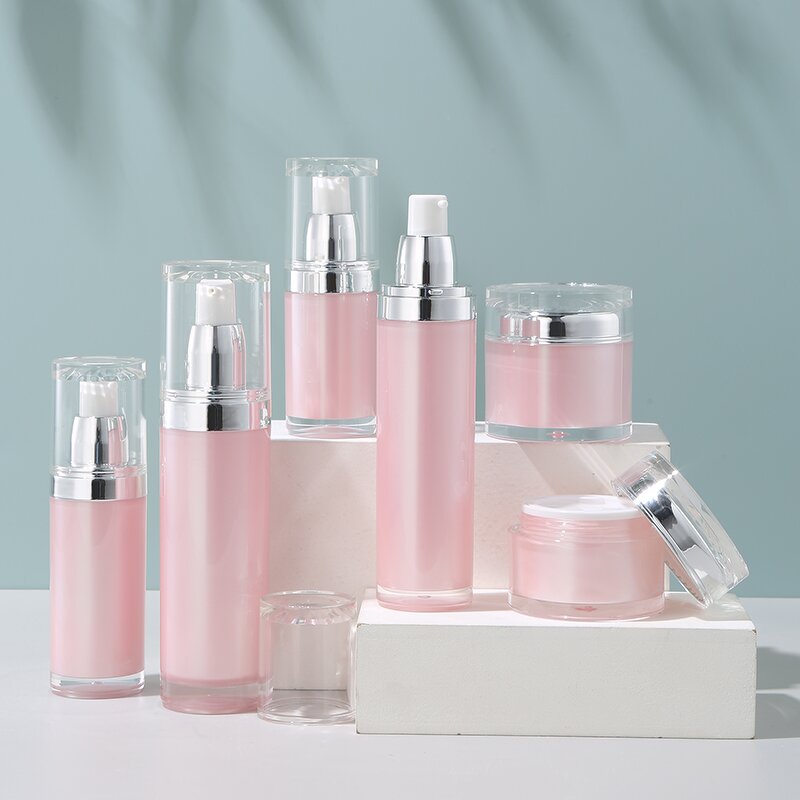 Pink Lotion Pump Bottle Manufacturer - OEM Luxury 30-100ml Empty